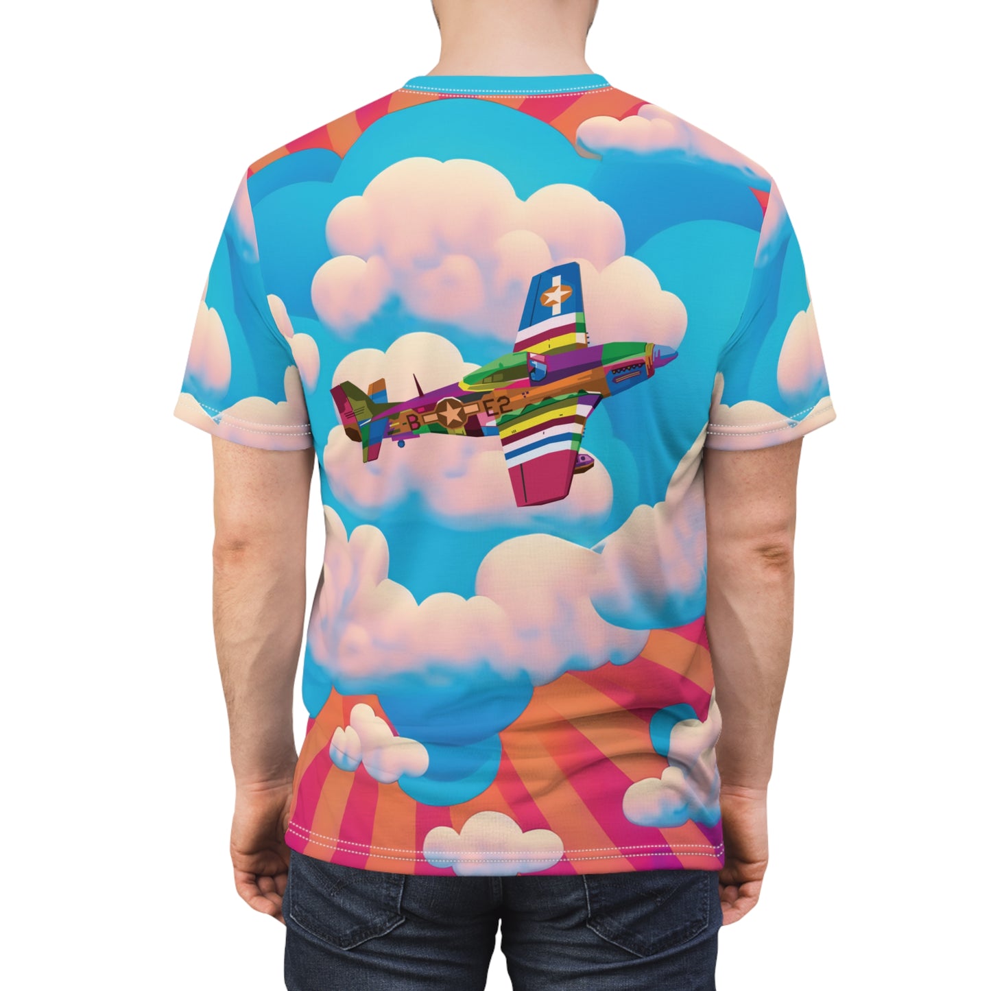 Pop Art P-51 - Cut & Sew Tee