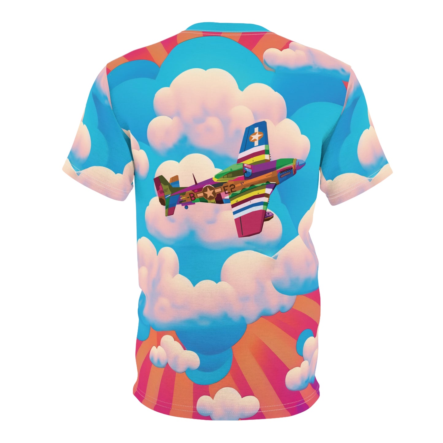 Pop Art P-51 - Cut & Sew Tee