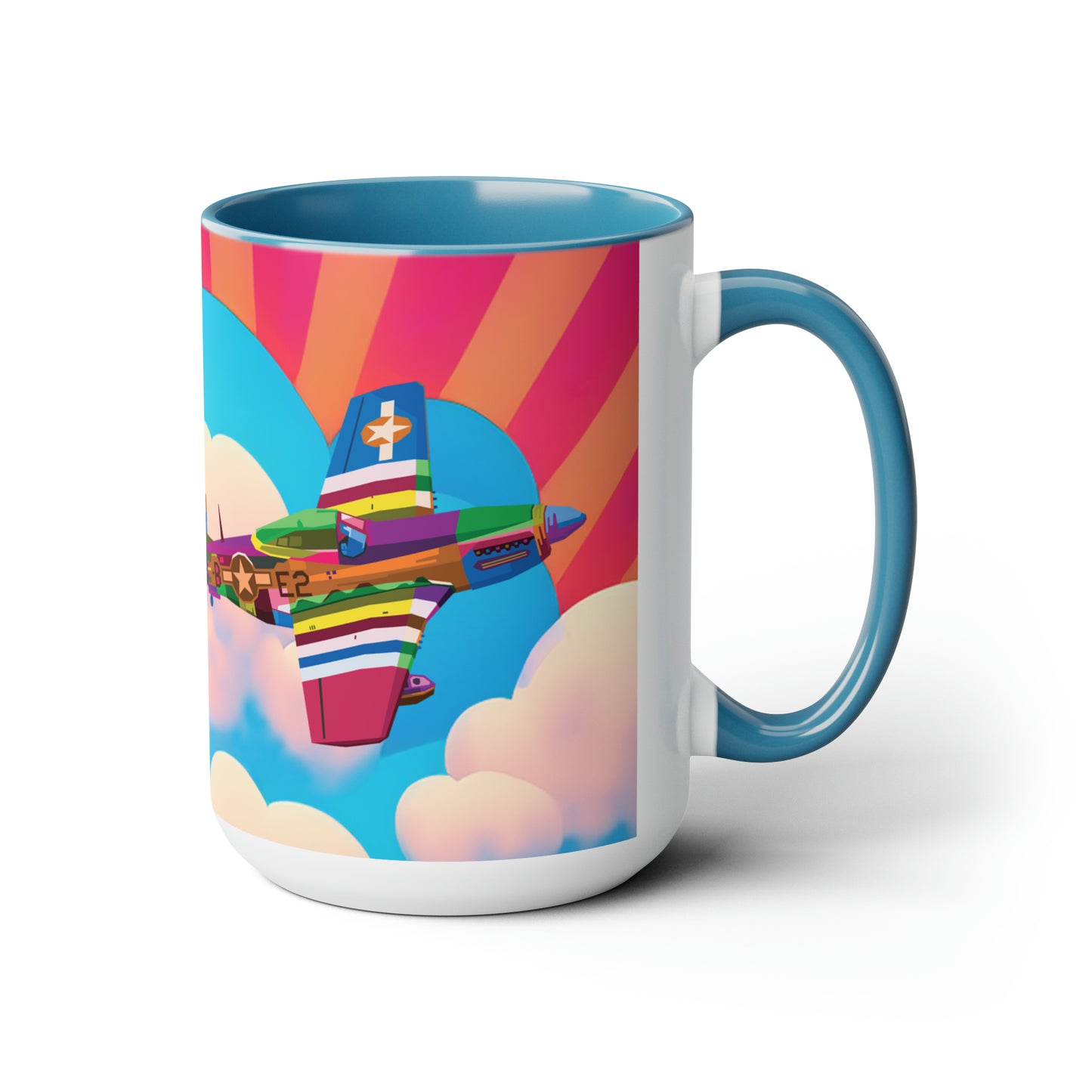 Pop Art P-51 Mug