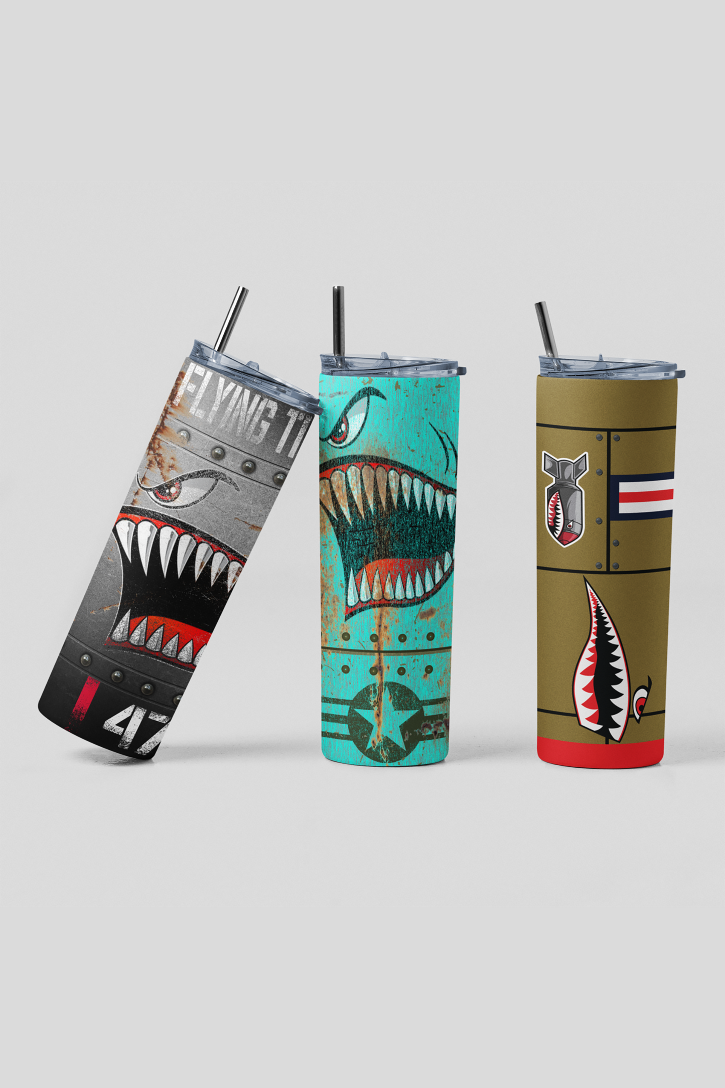 Flying Tiger Tumbler Set