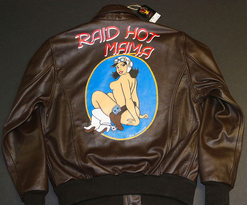 Custom A-2 Leather Jacket