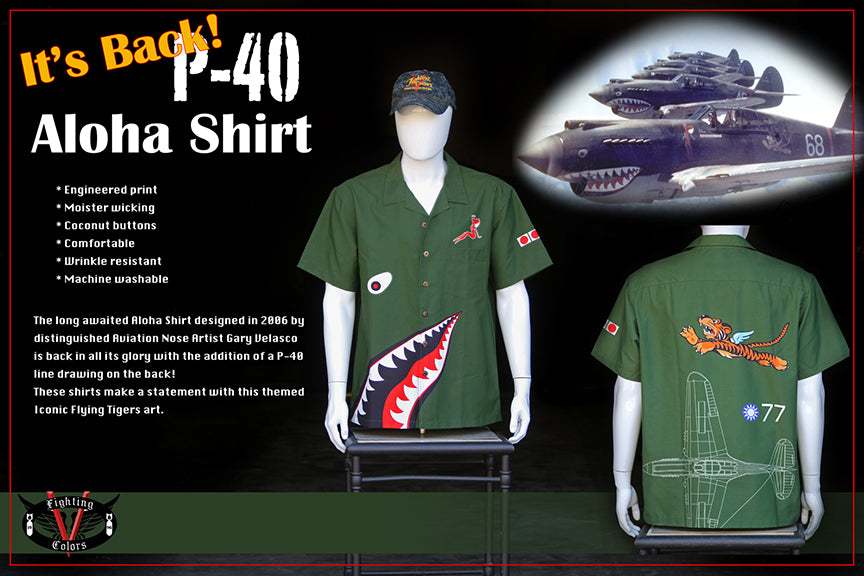 P-40 Aloha Shirt